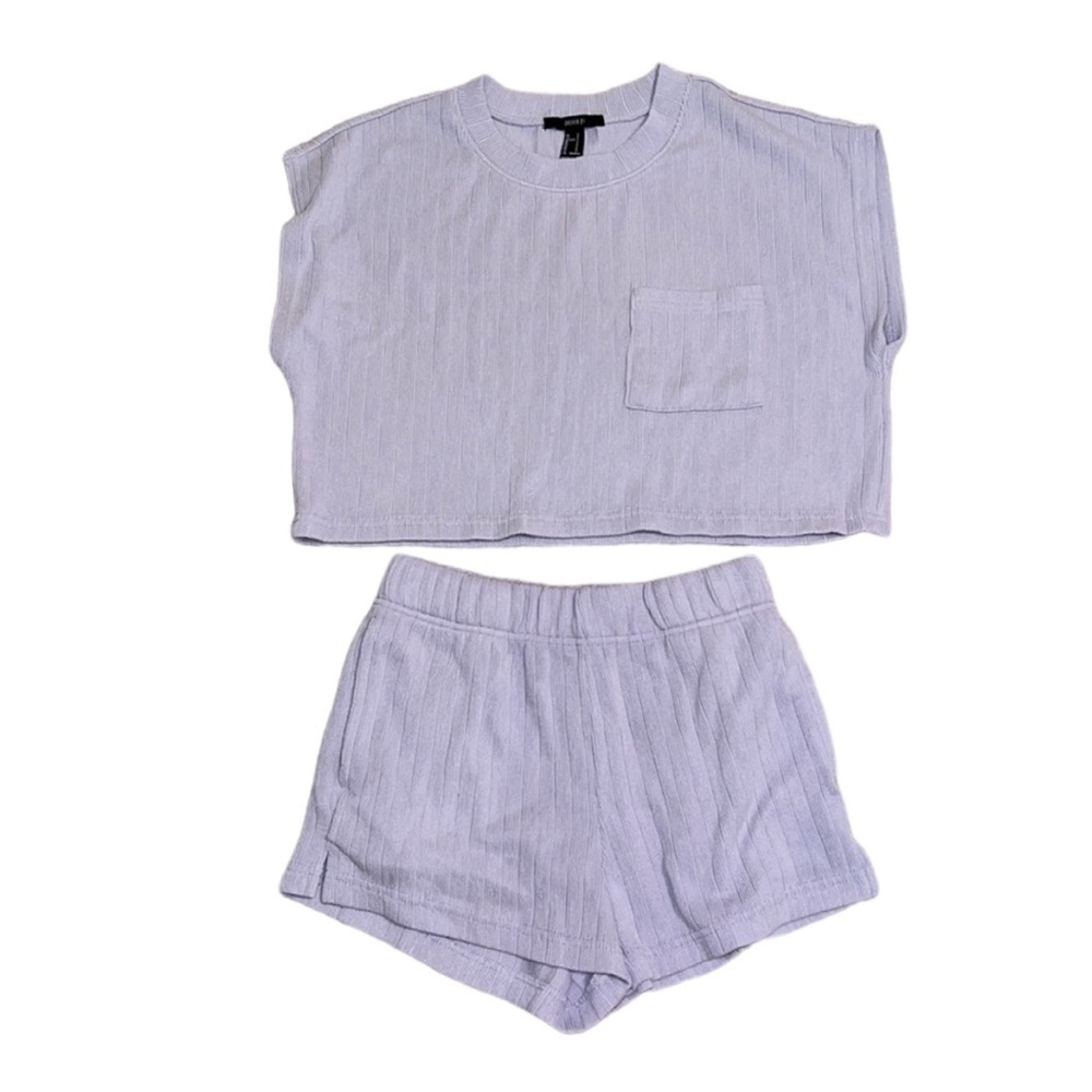 Forever 21 set (2 piece) purple size small
